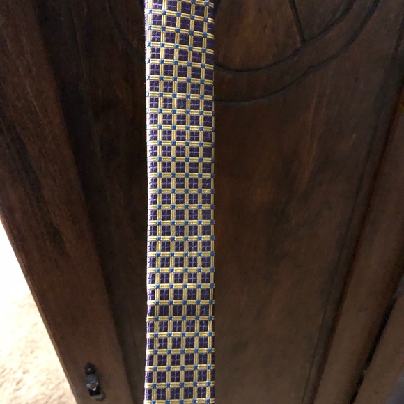 Vintage New No Tags JoS. A.Bank 60” tie 100% silk made in USA. Ready to wear! - Picture 8 of 11